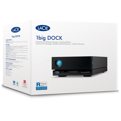 Disco Duro Sobremesa LaCie 1big Dock HDD de 10 TB - Imagen 3