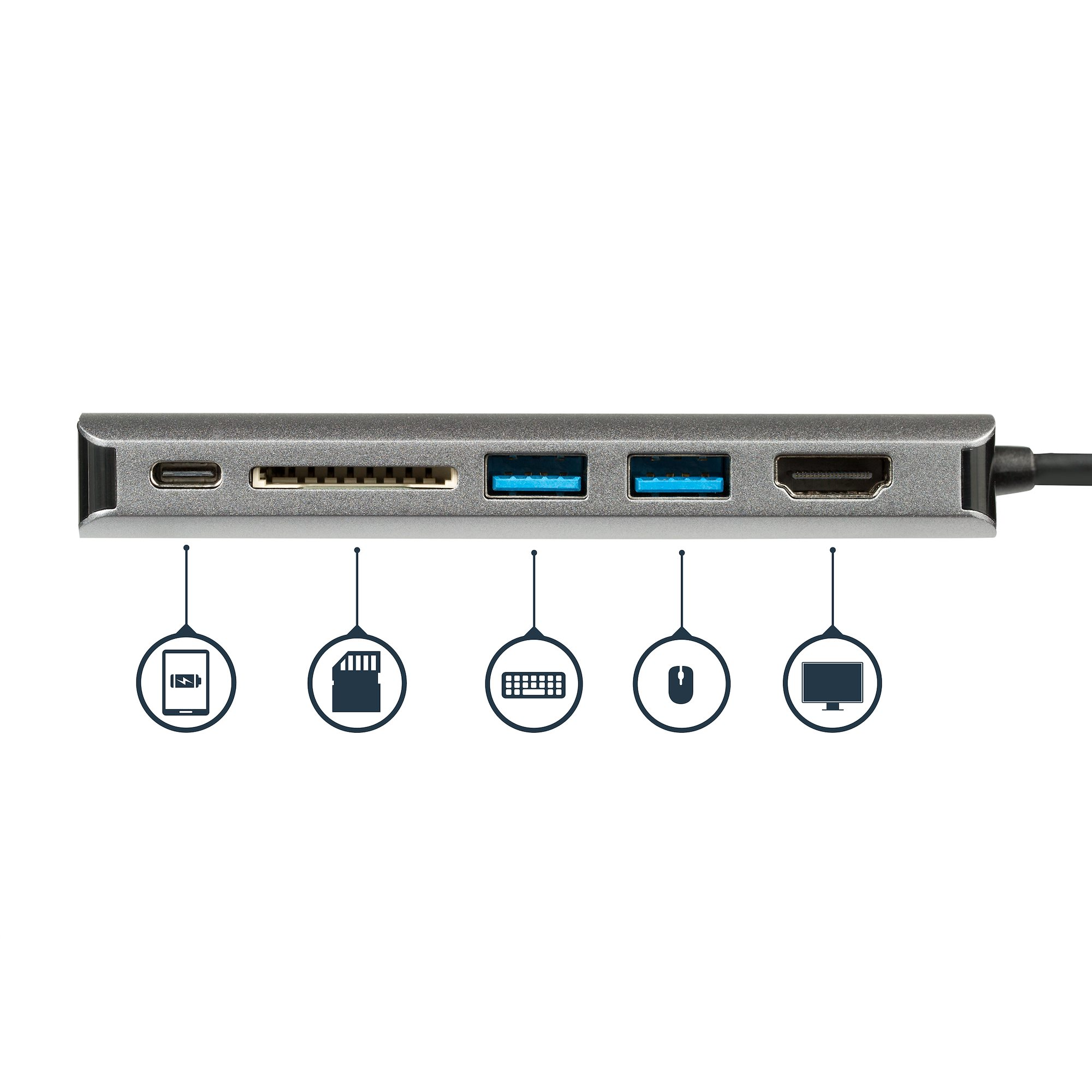 Adaptador Hub Multipuertos USB-C StarTech - Imagen 2