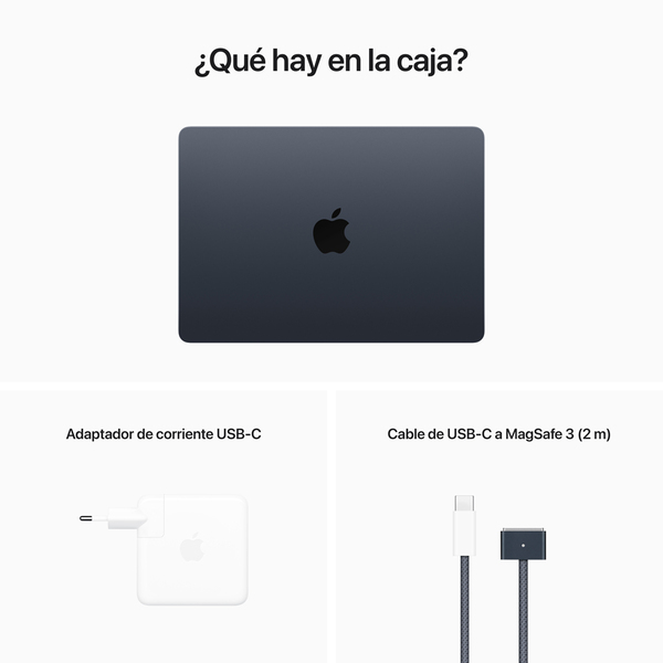 Apple MacBook Air (2022 / Apple Silicon M2 (10-core GPU) / 8 GB / 512 GB SSD / Midnight) - Imagen 5