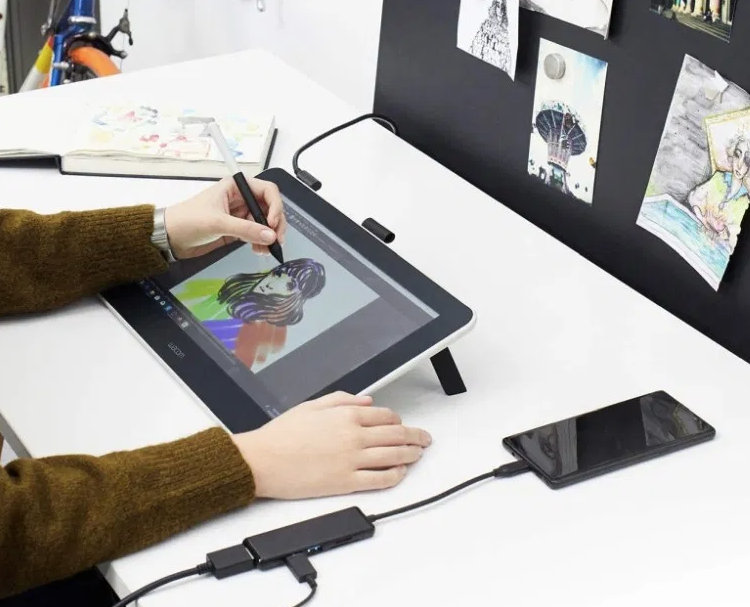 Tableta Gráfica Wacom One 13 - Imagen 2